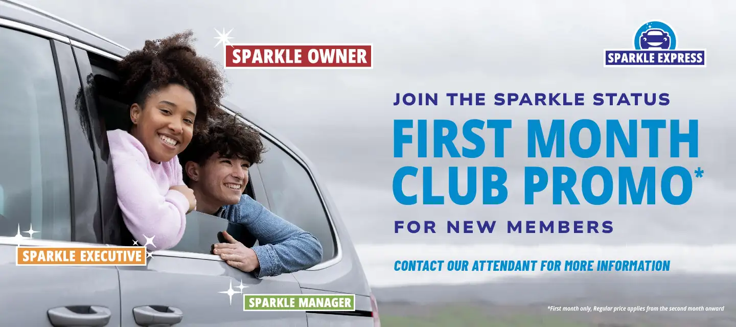 Banner First Month Club Promo